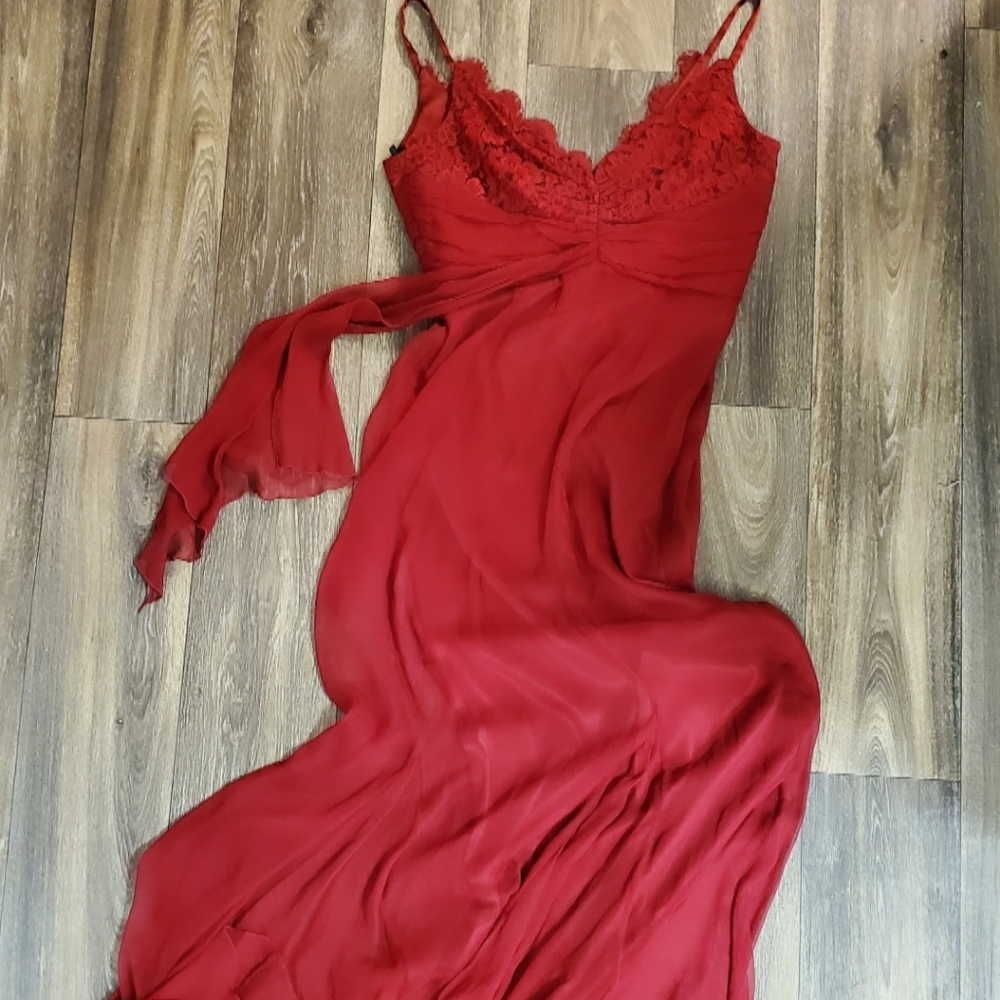 Laundry by Shelli Segal | Burgundy Gown